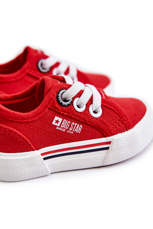 Scarpe basse da bambino Big Star JJ374162 colore rosso Scarpe basse da bambino Big Star JJ374162 colore rosso