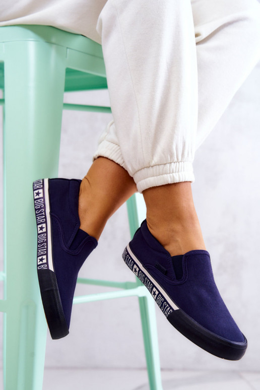 Sneakers Slip-on Big Star HH274011 blu scuro Sneakers Slip-on Big Star HH274011 blu scuro