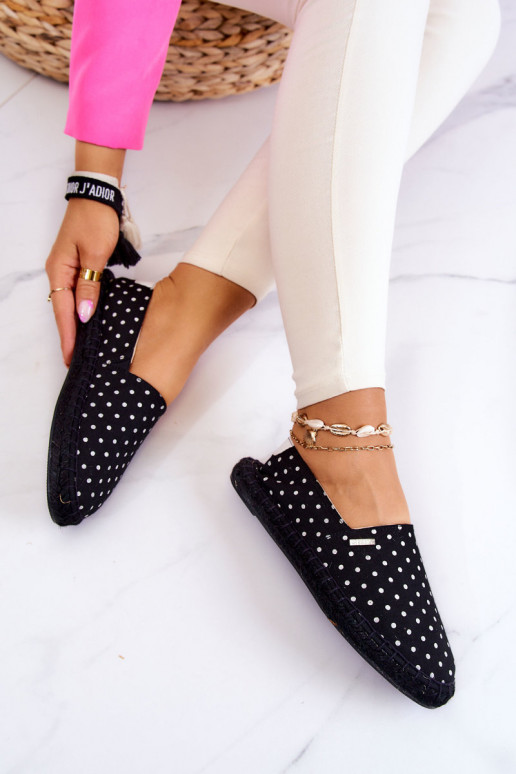 espadrillas con pois Big Star JJ274867 nere espadrillas con pois Big Star JJ274867 nere