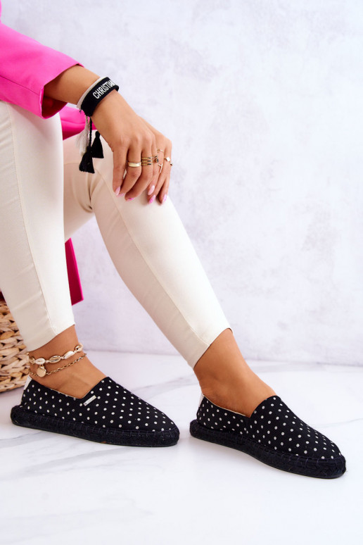espadrillas con pois Big Star JJ274867 nere espadrillas con pois Big Star JJ274867 nere