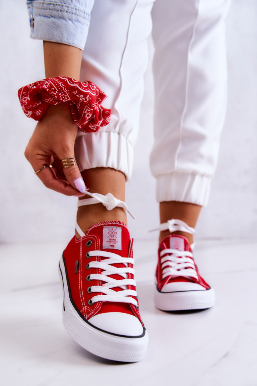 Scarpe per il tempo libero modello classico Cross Jeans JJ2R4010C colore rosso