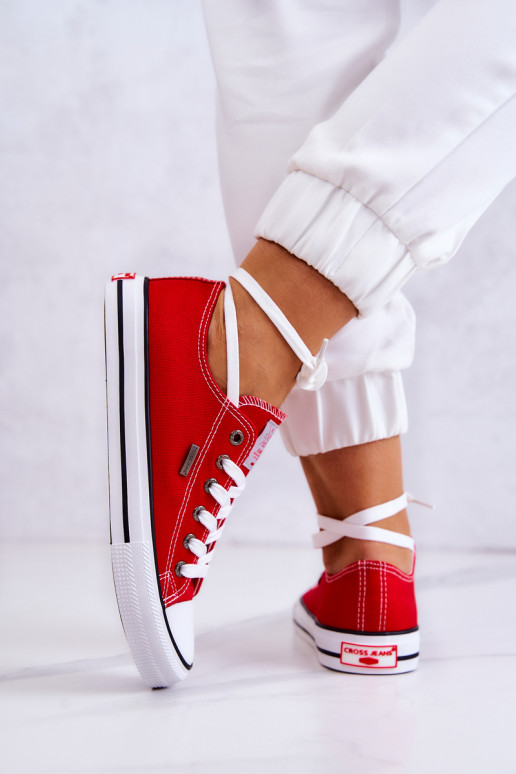 Scarpe per il tempo libero modello classico Cross Jeans JJ2R4010C colore rosso