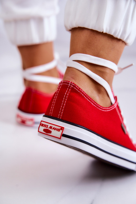 Scarpe per il tempo libero modello classico Cross Jeans JJ2R4010C colore rosso