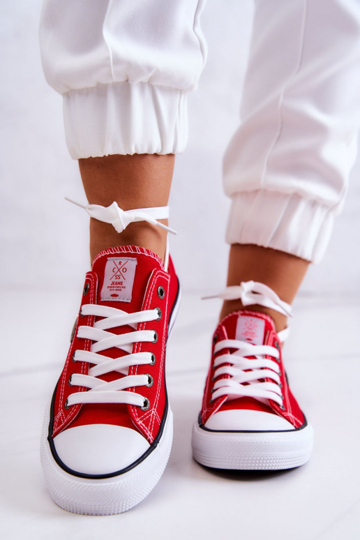 Scarpe per il tempo libero modello classico Cross Jeans JJ2R4010C colore rosso