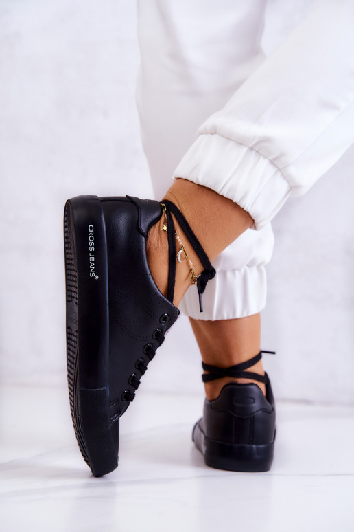 Sneakers Cross Jeans JJ2R4054C colore nero