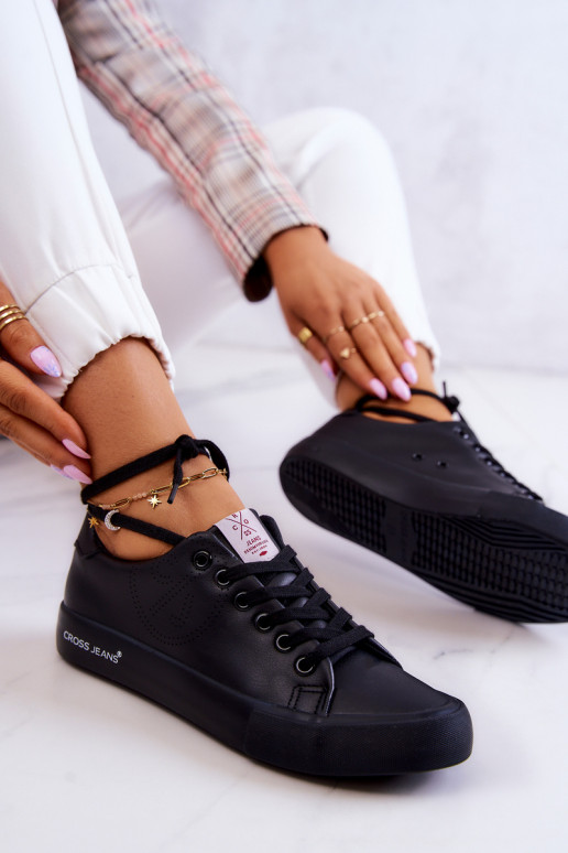Sneakers Cross Jeans JJ2R4054C colore nero