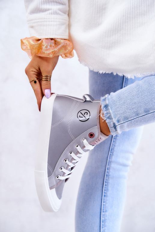 Scarpe casual con suola Cross Jeans JJ2R4057C colore grigio Scarpe casual con suola Cross Jeans JJ2R4057C colore grigio