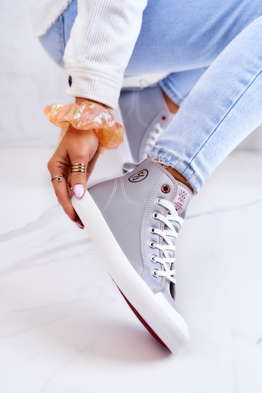 Scarpe casual con suola Cross Jeans JJ2R4057C colore grigio Scarpe casual con suola Cross Jeans JJ2R4057C colore grigio