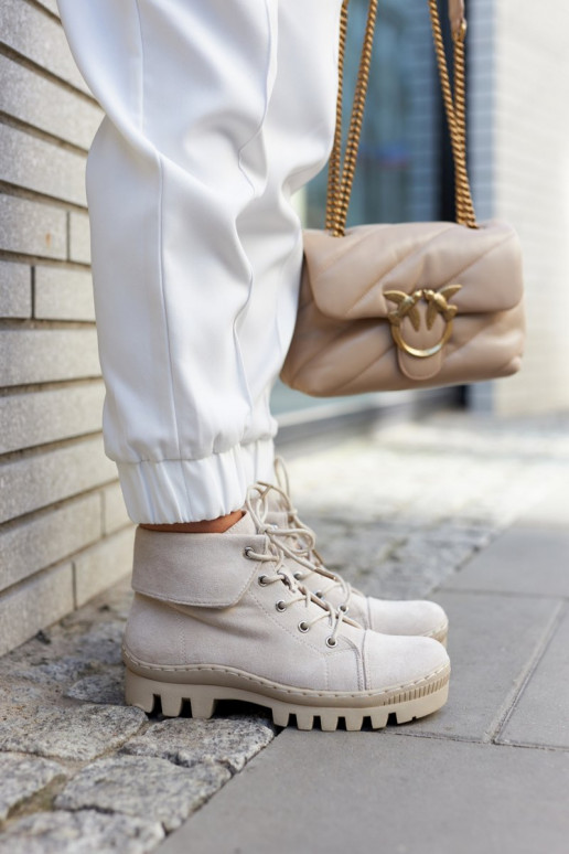 Stivaletti Dulles in suede con cinturini in grigio Stivaletti Dulles in suede con cinturini in grigio