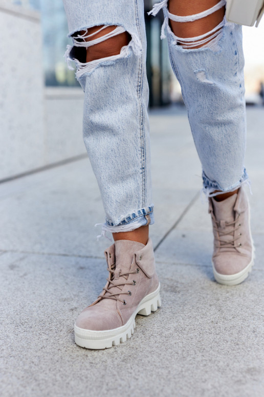 Stivaletti Dalles in camoscio con cinturini Stivaletti Dalles in camoscio con cinturini