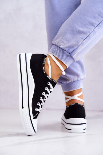 con cinturini Scarpe sportive colore nero Menifee 2