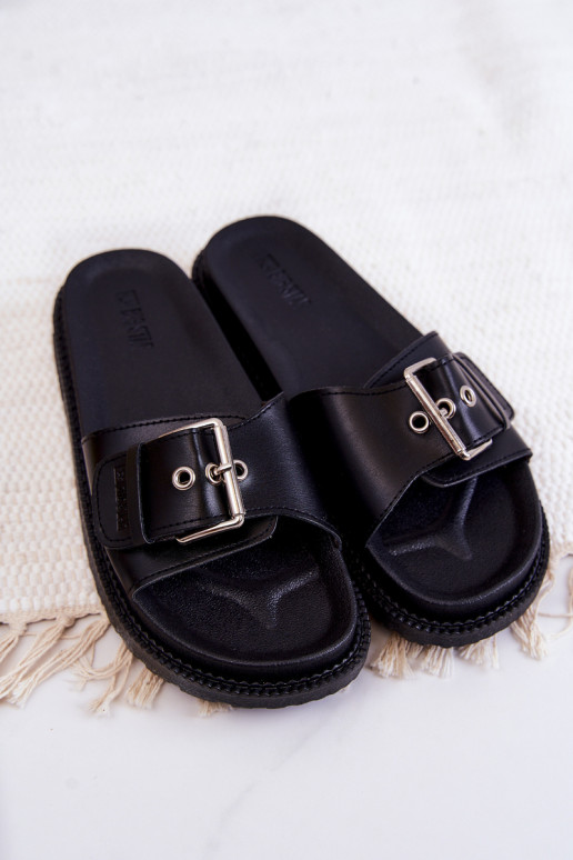 Ciabatte da donna modello classico Big Star JJ274A307 colore nero