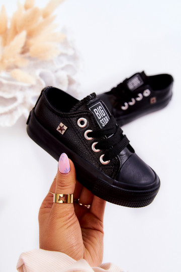 Scarpe per il tempo libero da bambino BIG STAR JJ374311 nere