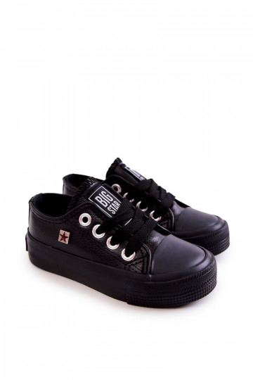 Scarpe per il tempo libero da bambino BIG STAR JJ374311 nere 2