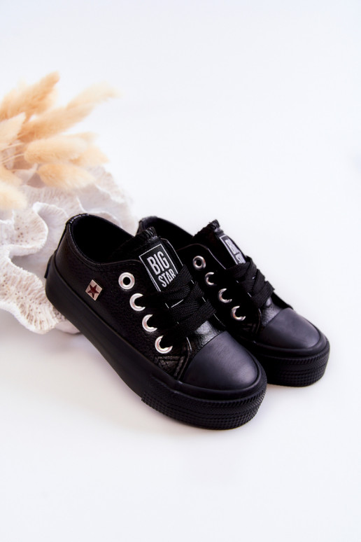 Scarpe per il tempo libero da bambino BIG STAR JJ374311 nere