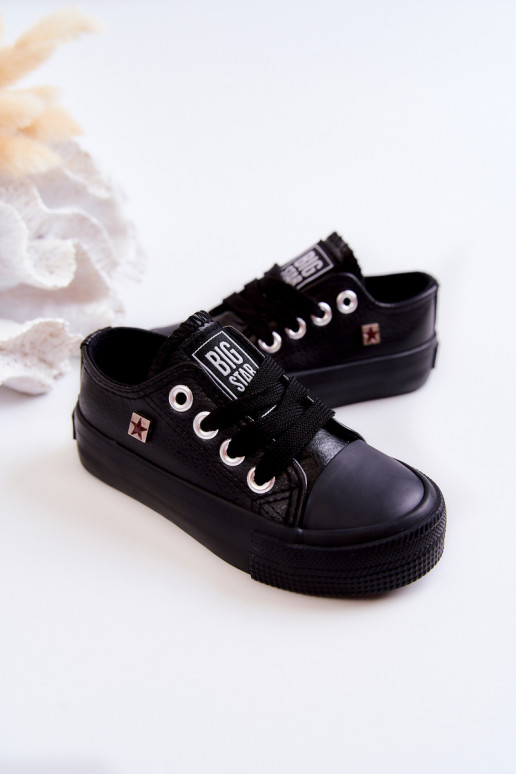 Scarpe per il tempo libero da bambino BIG STAR JJ374311 nere