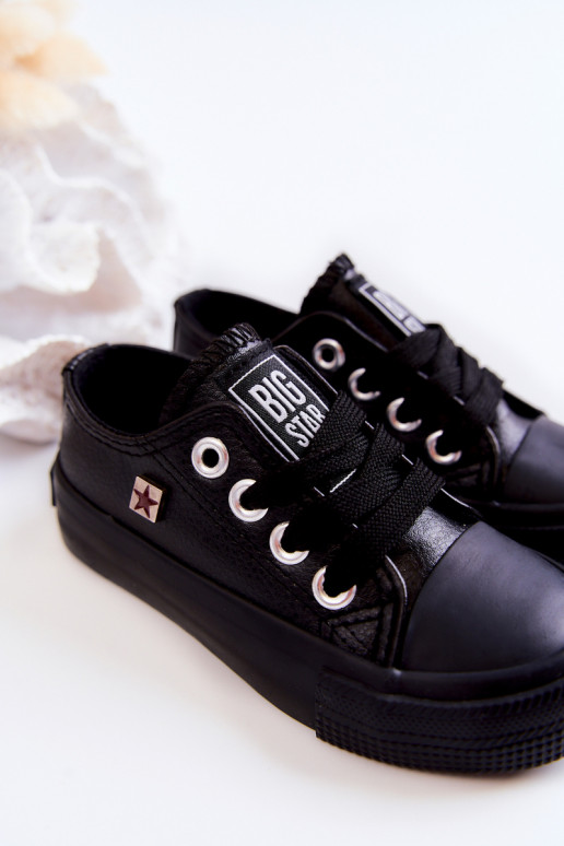 Scarpe per il tempo libero da bambino BIG STAR JJ374311 nere