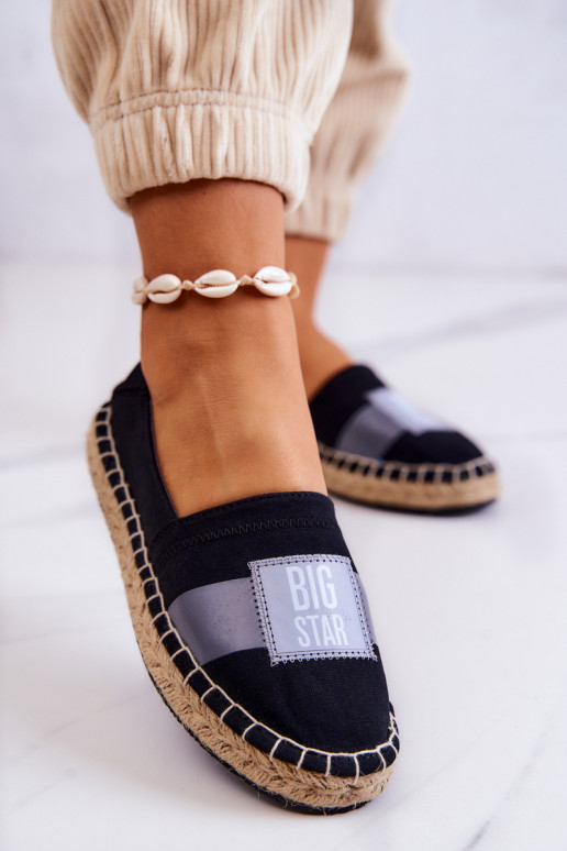 Eleganti espadrillas Slip On Big Star JJ274963 nere