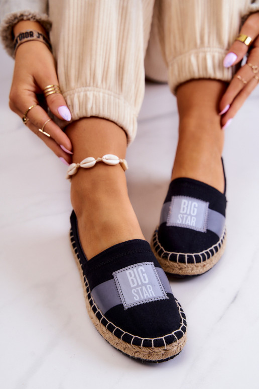 Eleganti espadrillas Slip On Big Star JJ274963 nere