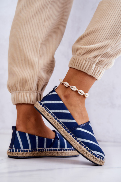 Espadrillas modello classico Big Star JJ274960 blu scuro Espadrillas modello classico Big Star JJ274960 blu scuro