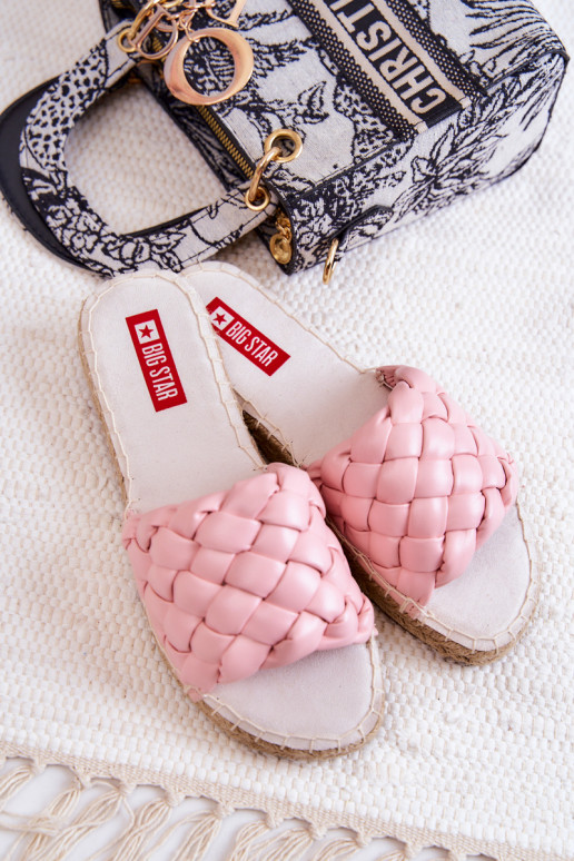 Pantofole Big Star JJ274921 rosa