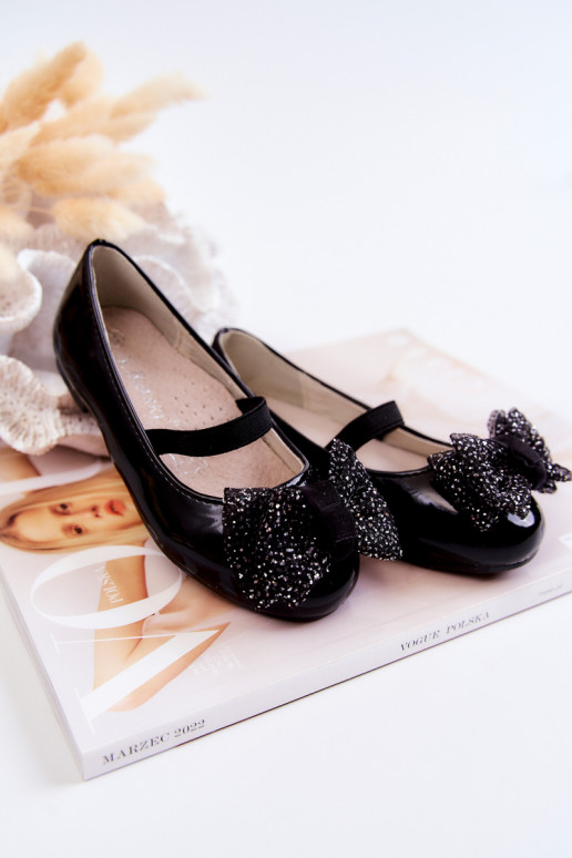 Ballerine con nastri Zolly colore nero Ballerine con nastri Zolly colore nero