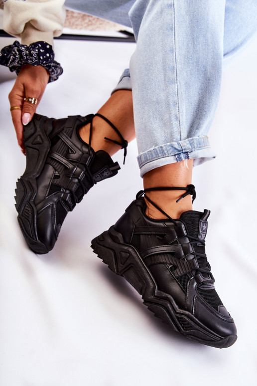 Scarpe eleganti per il tempo libero in colore nero Daren