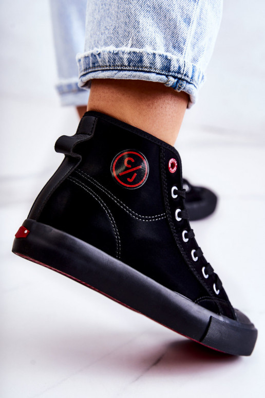 Cross Jeans JJ2R4055C scarpe cross jeans per il tempo libero in colore nero Cross Jeans JJ2R4055C scarpe cross jeans per il tempo libero in colore nero