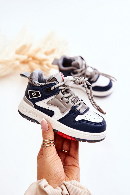 Scarpe sportive per bambini in colore blu scuro Bruce Scarpe sportive per bambini in colore blu scuro Bruce