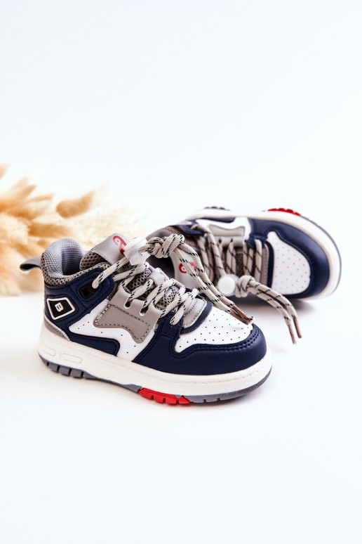 Scarpe sportive per bambini in colore blu scuro Bruce Scarpe sportive per bambini in colore blu scuro Bruce