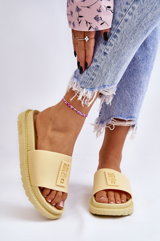 Ciabatte Big Star JJ274A305 gialle Ciabatte Big Star JJ274A305 gialle