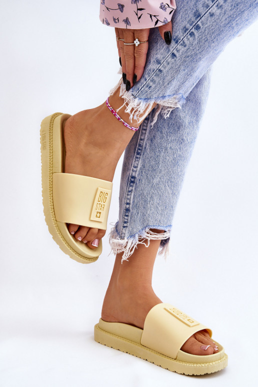 Ciabatte Big Star JJ274A305 gialle Ciabatte Big Star JJ274A305 gialle