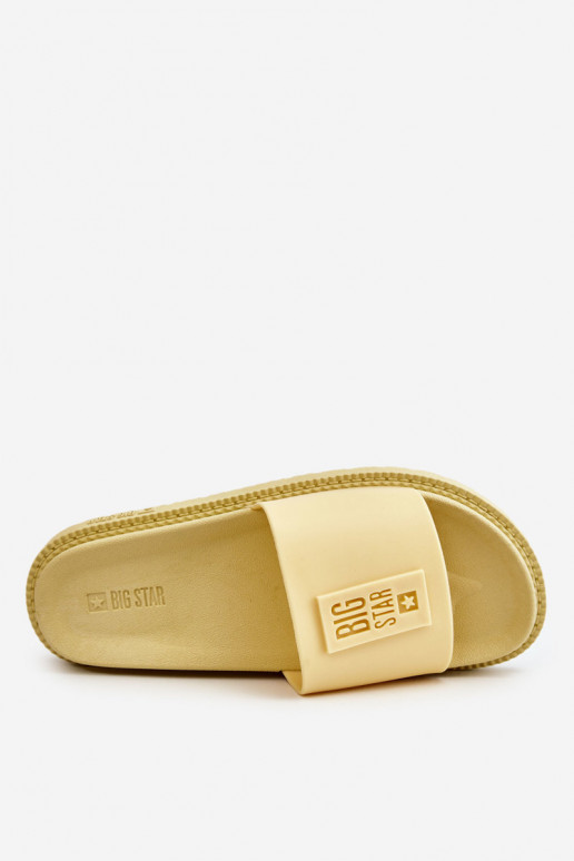 Ciabatte Big Star JJ274A305 gialle