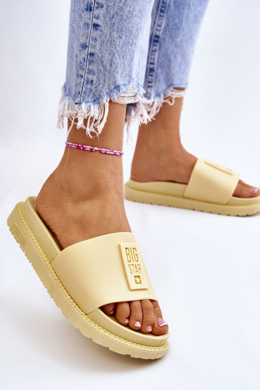 Ciabatte Big Star JJ274A305 gialle Ciabatte Big Star JJ274A305 gialle