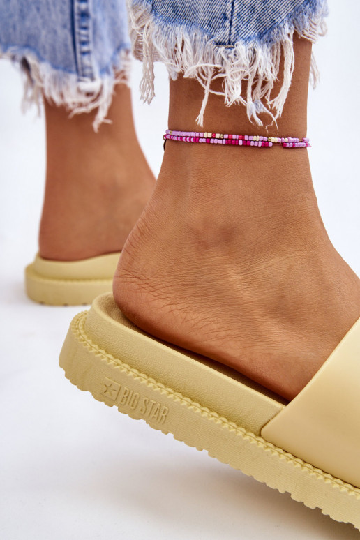 Ciabatte Big Star JJ274A305 gialle Ciabatte Big Star JJ274A305 gialle