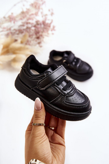 Scarpe sportive da bambino in colore nero Frillo