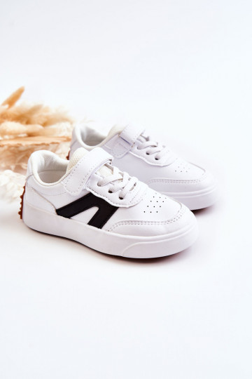 Scarpe sportive per bambini Colore bianco-nero Jessie 2