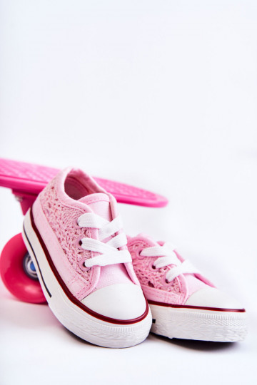 Scarpe da bambino per il tempo libero con lacci in Roly-Poly bianco 2