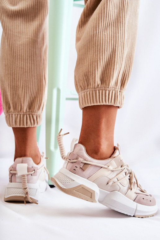 Scarpe modello sneakers Scarpe stile sportivo colore marrone Someday Scarpe modello sneakers Scarpe stile sportivo colore marrone Someday