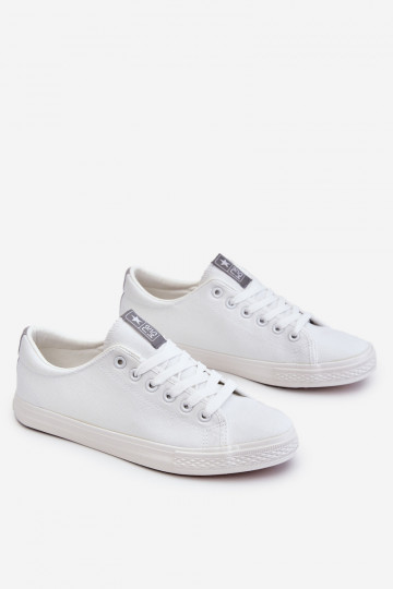 Scarpe casual del modello classico in colore bianco Eleya