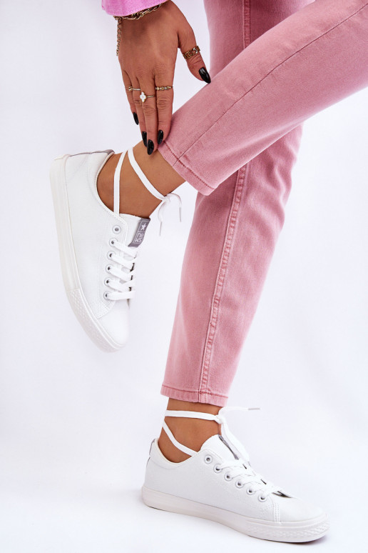 Scarpe casual del modello classico in colore bianco Eleya