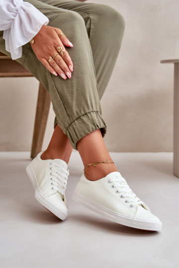 con cinturini Scarpe casual modello classico colore bianco Misima