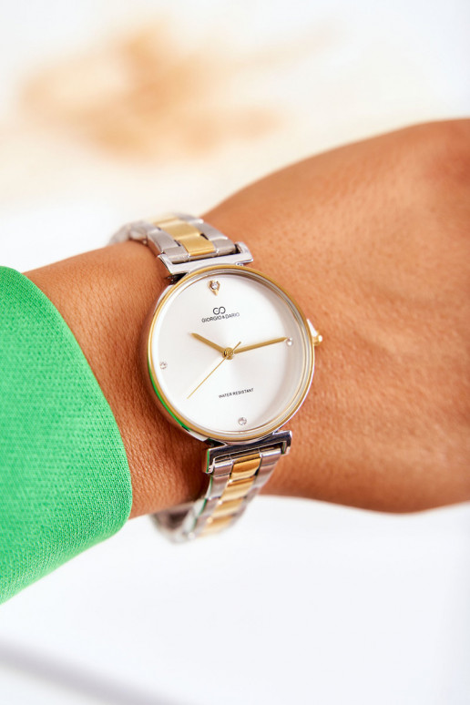 Orologio impermeabile da donna Giorgio & Dario colore oro-argento