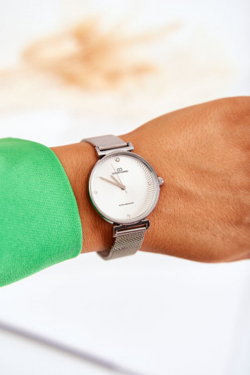 Orologio da donna resistente all'acqua di Giorgio & Dario in argento 2