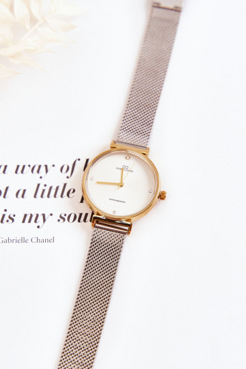 Orologio impermeabile da donna Giorgio & Dario colore oro-argento