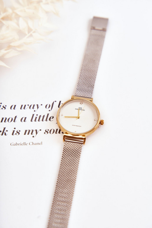 Orologio impermeabile da donna Giorgio & Dario colore oro-argento Orologio impermeabile da donna Giorgio & Dario colore oro-argento