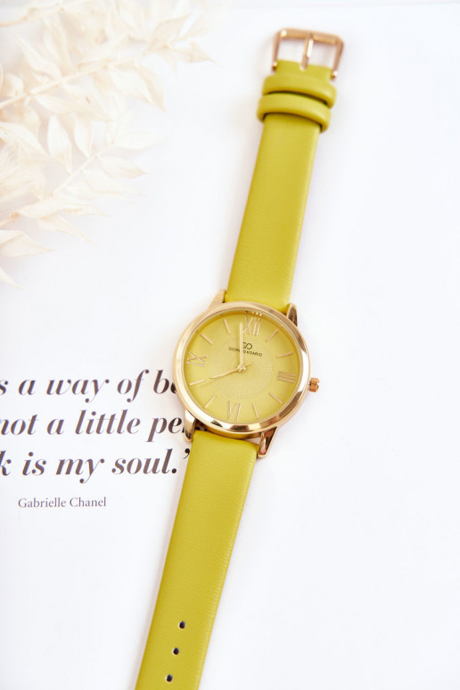 Orologio da donna con cinturino in pelle Giorgio&Dario