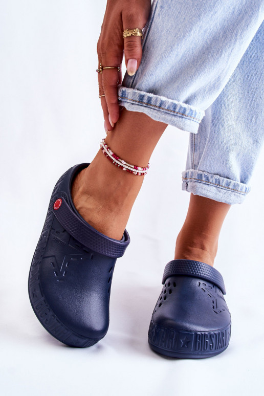 Ciabatte leggere Big Star II275002 blu scuro