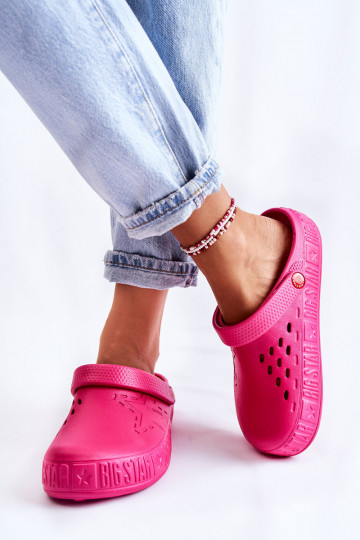 Ciabatte leggere Big Star II275007 rosa 2