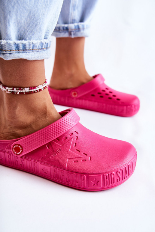 Ciabatte leggere Big Star II275007 rosa